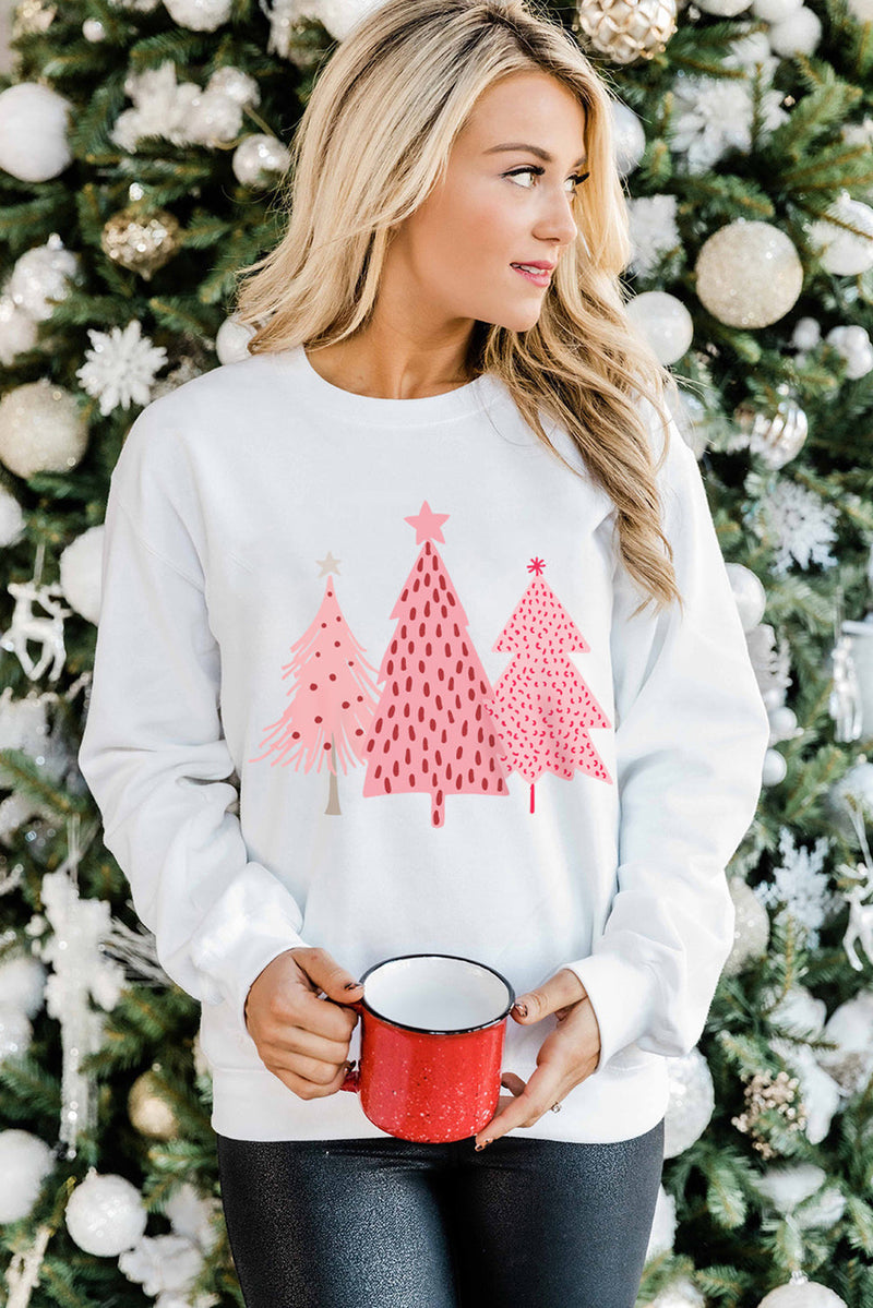 Christmas Tree Pullover Sweatshirt