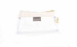 Frost White CLEAR IT BAG • Pouch  - Signature Trim