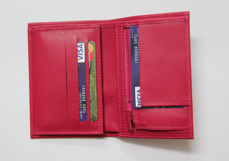 PINK PINK - Women's Pink Leather Wallet