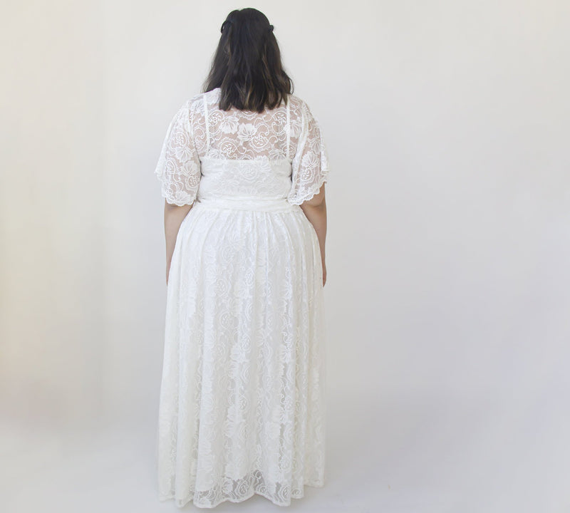 Bridal Lace Top, Bridal Wear #2059