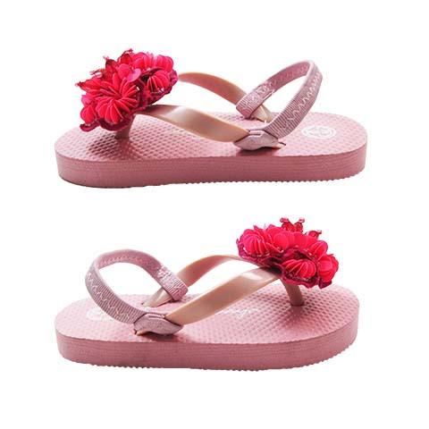 Noho (Pink Flower) - Baby / Kids Sandal
