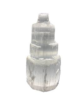 Selenite Cleansing Tower - 4"