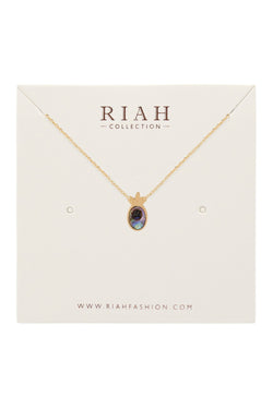 Hdnen609 - Pineapple With Abalone Shell Pendant Necklace