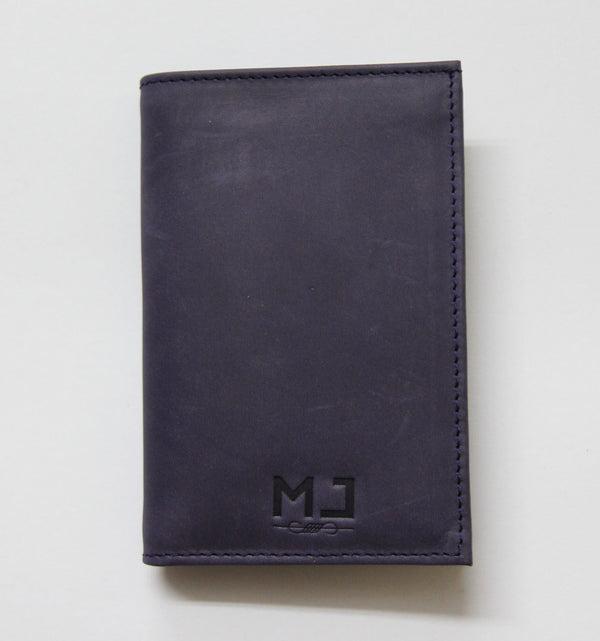 Mystérieuse - Women's Mauve Leather Wallet