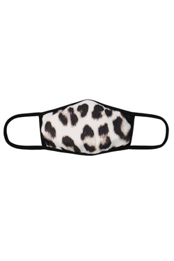 Km-007 - Leopard Antimicrobial Face Mask for Kids