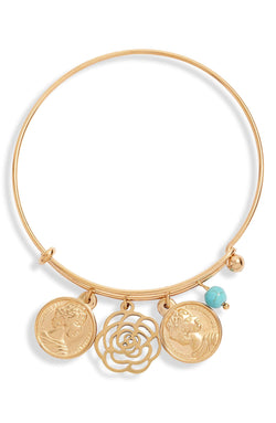 Multi Charm Bangle | More Colors Available