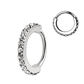 316L Stainless Steel Multi-Jeweled Annealed Seamless Ring