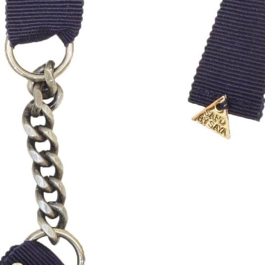 Smith Double-Ribbon Collar Necklace