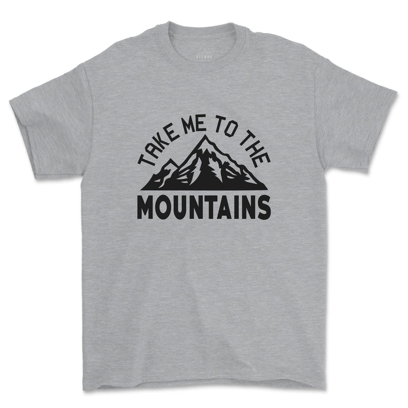 Take Me to the Mountains Shirt Camping Hiking Landscape T-Shirts