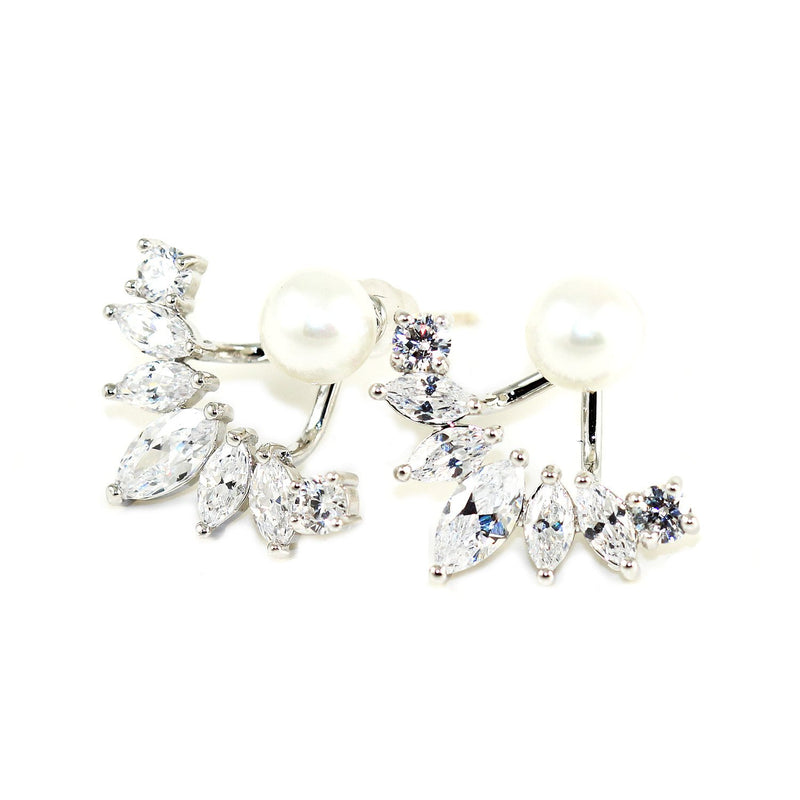 Iced Pearl Earrings