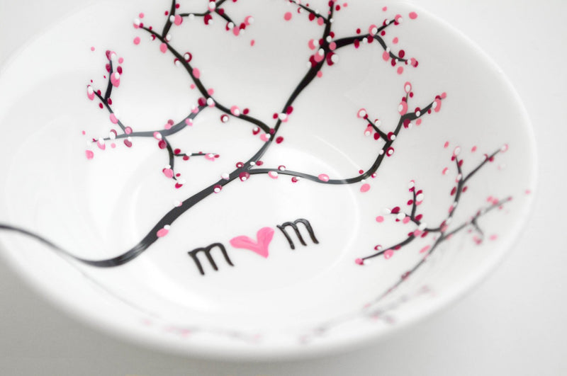 Cherry Blossom Branch Jewelry Dish