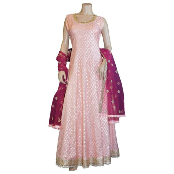 Anakali Gown Dress- Pink