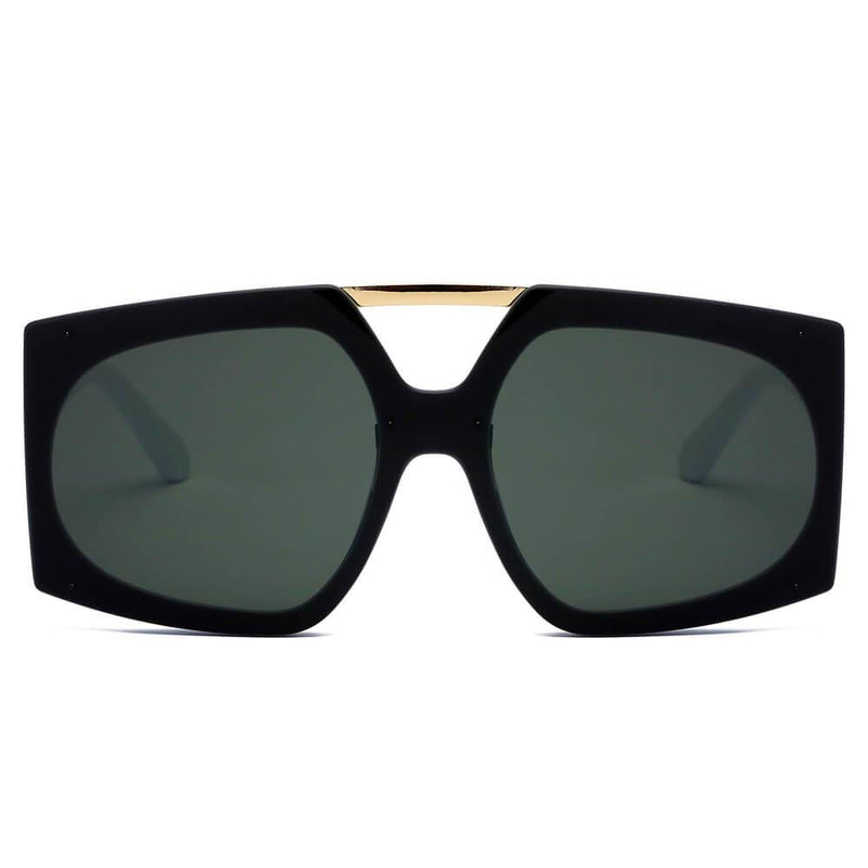 ESSEN | S2056 - Women Vogue Fashion Square Oversize Sunglasses