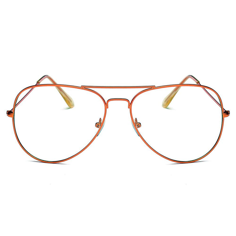 ENID | F1001 - Trendy Aviator Clear Glasses Lens Sun Glasses