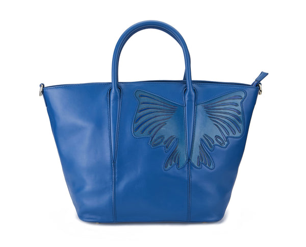 Butterfly Blue Top Handle