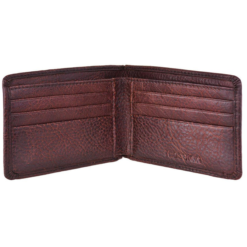 Giles Classic Slim Vegetable Tanned Leather Wallet