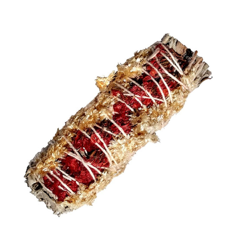 Love - White Sage With Panacium and Red Satice - 4"