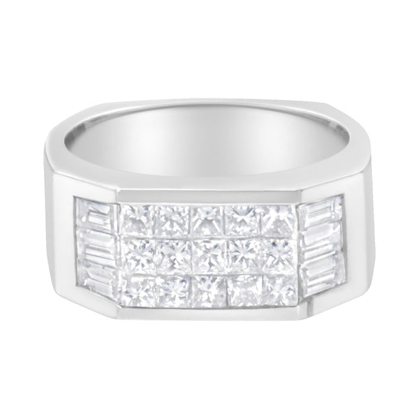 14KT White Gold Diamond Ring (1 3/4 Cttw, G-H Color, VS2-SI1 Clarity)