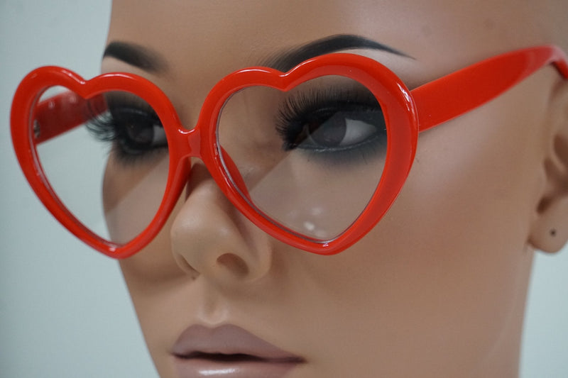 Chic With My Whole Heart Glasses (Red)