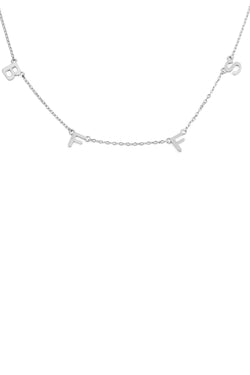 Ina547bf - "Bffs" Chain Necklace