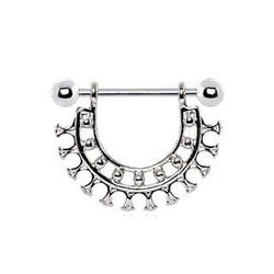 316L Stainless Steel Ancient Egyptian Collar Nipple Shield