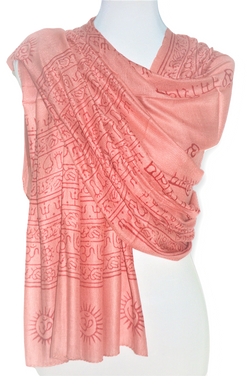 OM Namah Shivaya Meditation Yoga Prayer Shawl