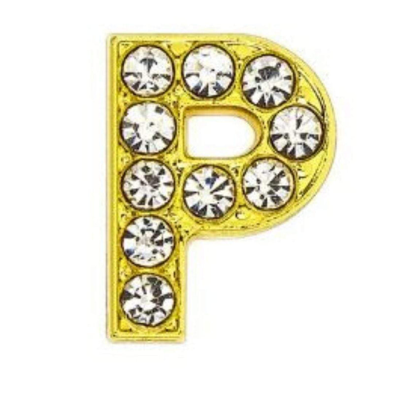 Pavé Letters -Gold Charms
