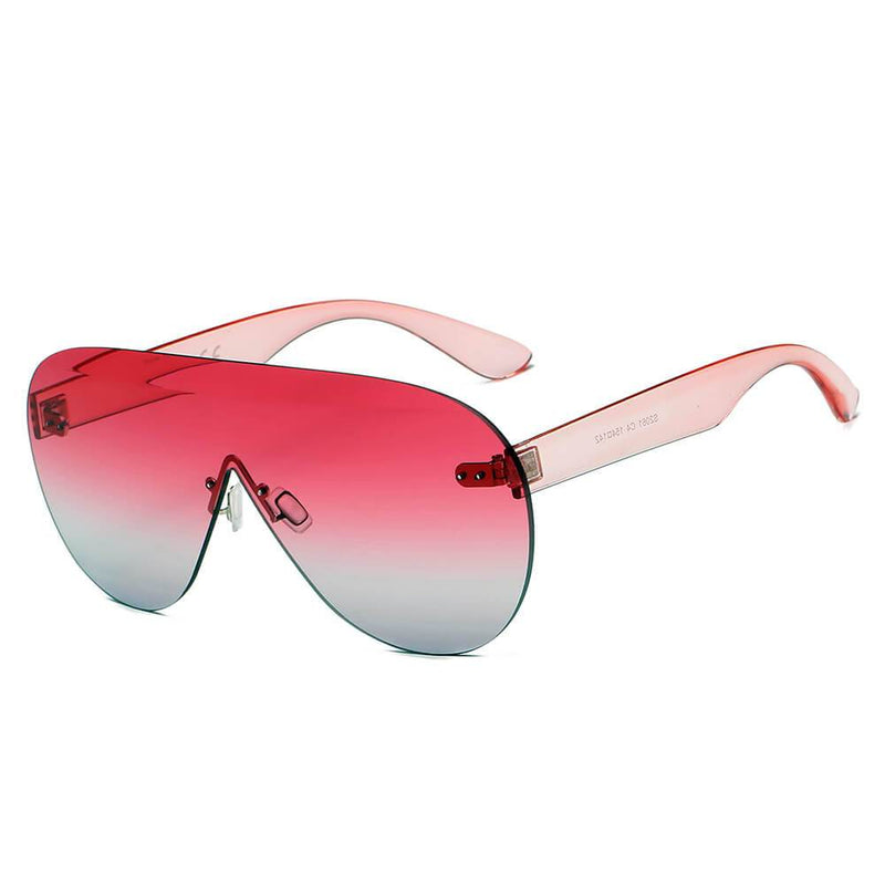 DESTIN | S2061 - Women Oversized Aviator Fashion Sunglasses