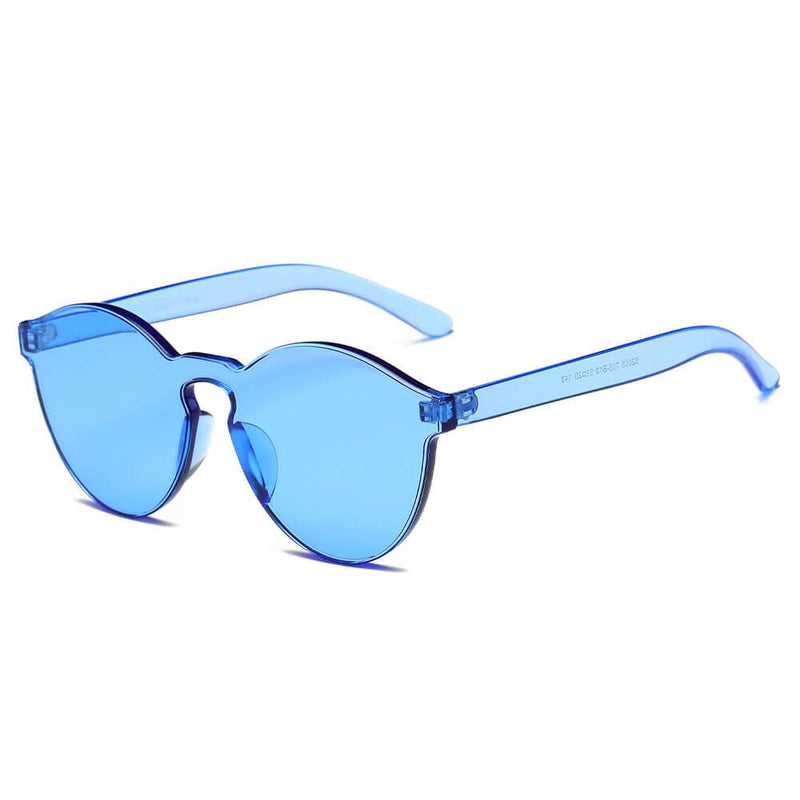 FARGO | S2005 - Hipster Translucent Unisex Monochromatic Candy Colorful Lenses Sunglasses