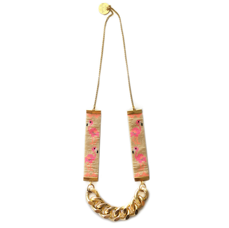 Flamingo Priestess II Necklace