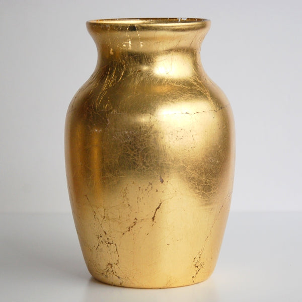 GILT 7" Gold Flower Vase