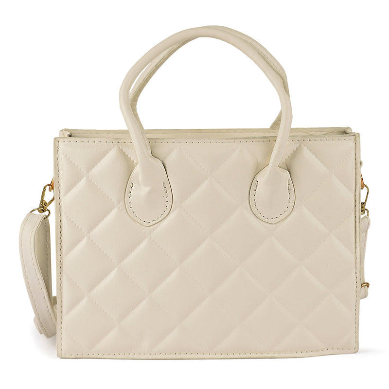 Quilted Structure Hand Bag