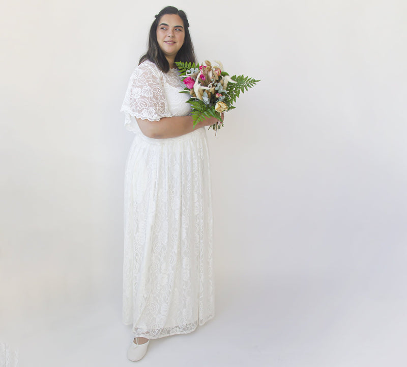 Bridal Lace Top, Bridal Wear #2059