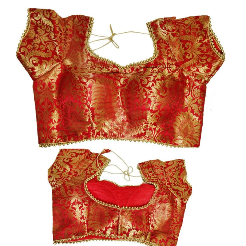 Brocade Blouses in Assorted Colors