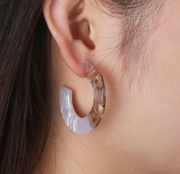 Chance -Tan Earrings