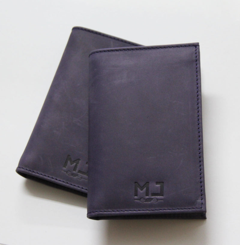 Mystérieuse - Women's Mauve Leather Wallet