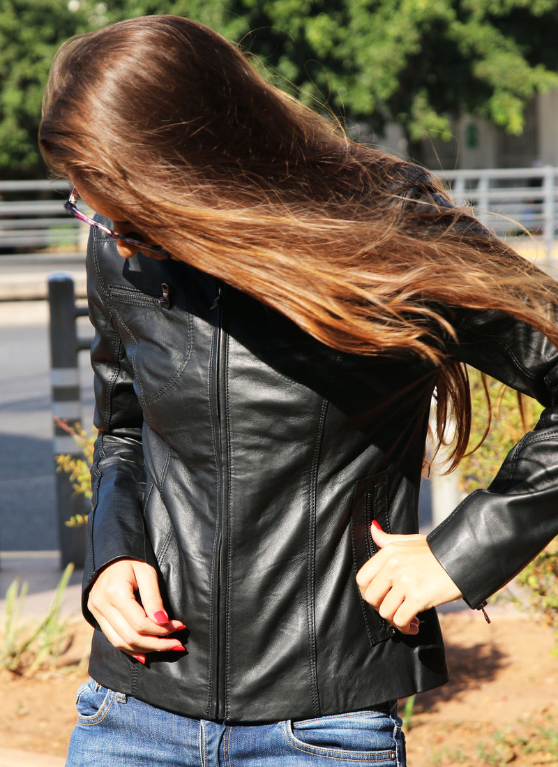 Leather Jacket for Women - Leather Genuine