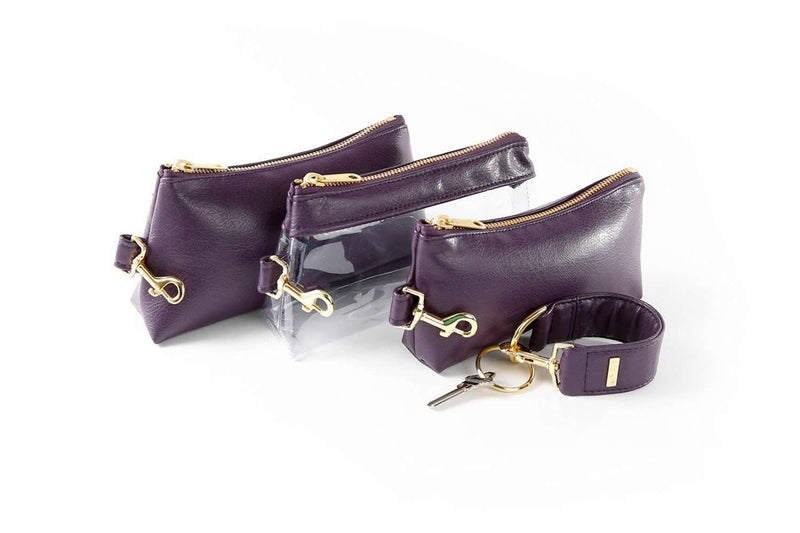 Pretty Purple SIGNATURE KEYPIT Set • Wristlet