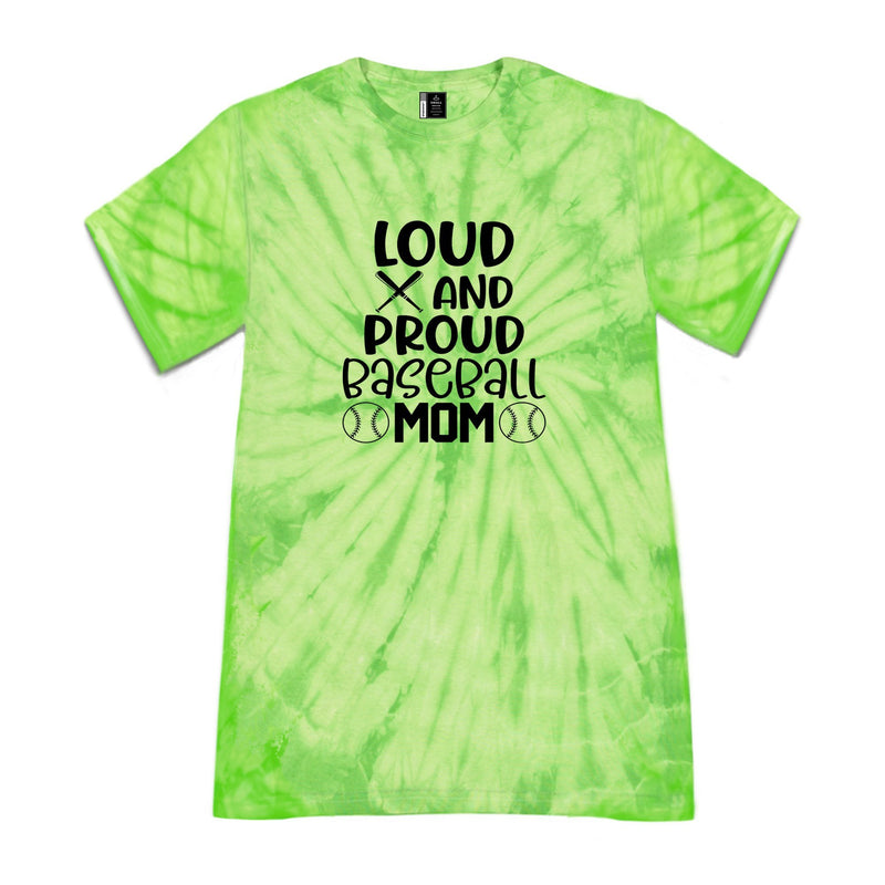 Baseball Mom Tshirt, Loud and Proud Baseball Mom Tee, Baseball Style Shirt, Baseball Game Day Tee, Baseball Mom Shirt