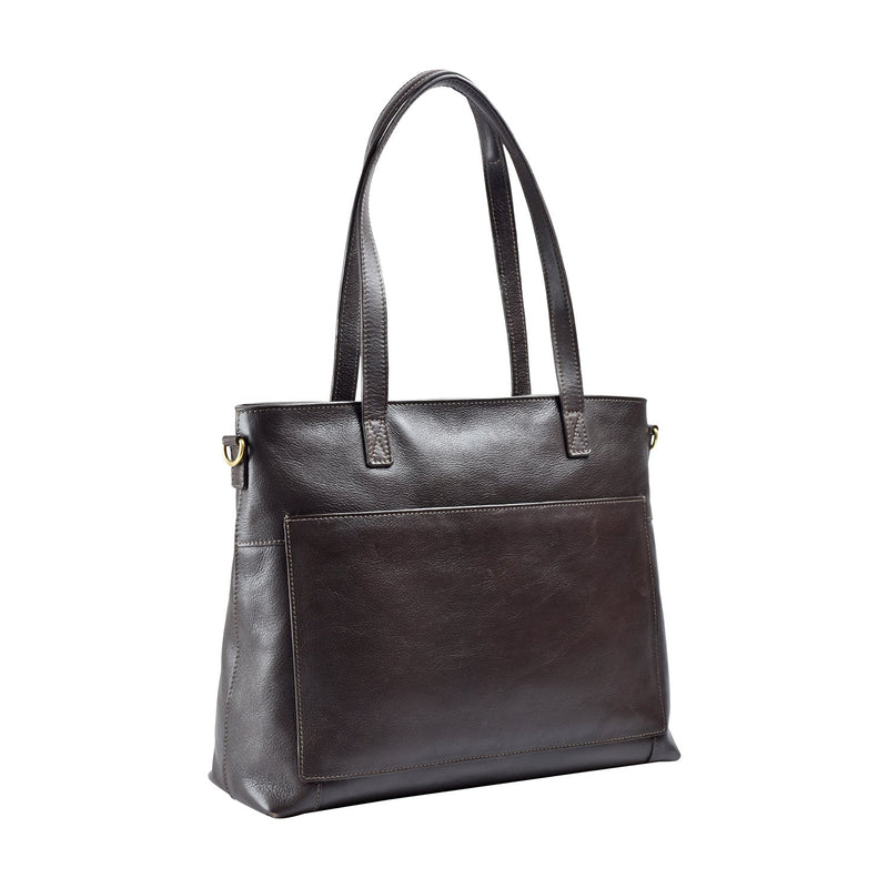 Sierra Leather Shoulder Bag With Sling Strap