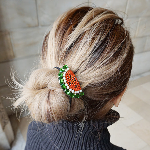 Watermelon- Hair Tie & Hair Pin