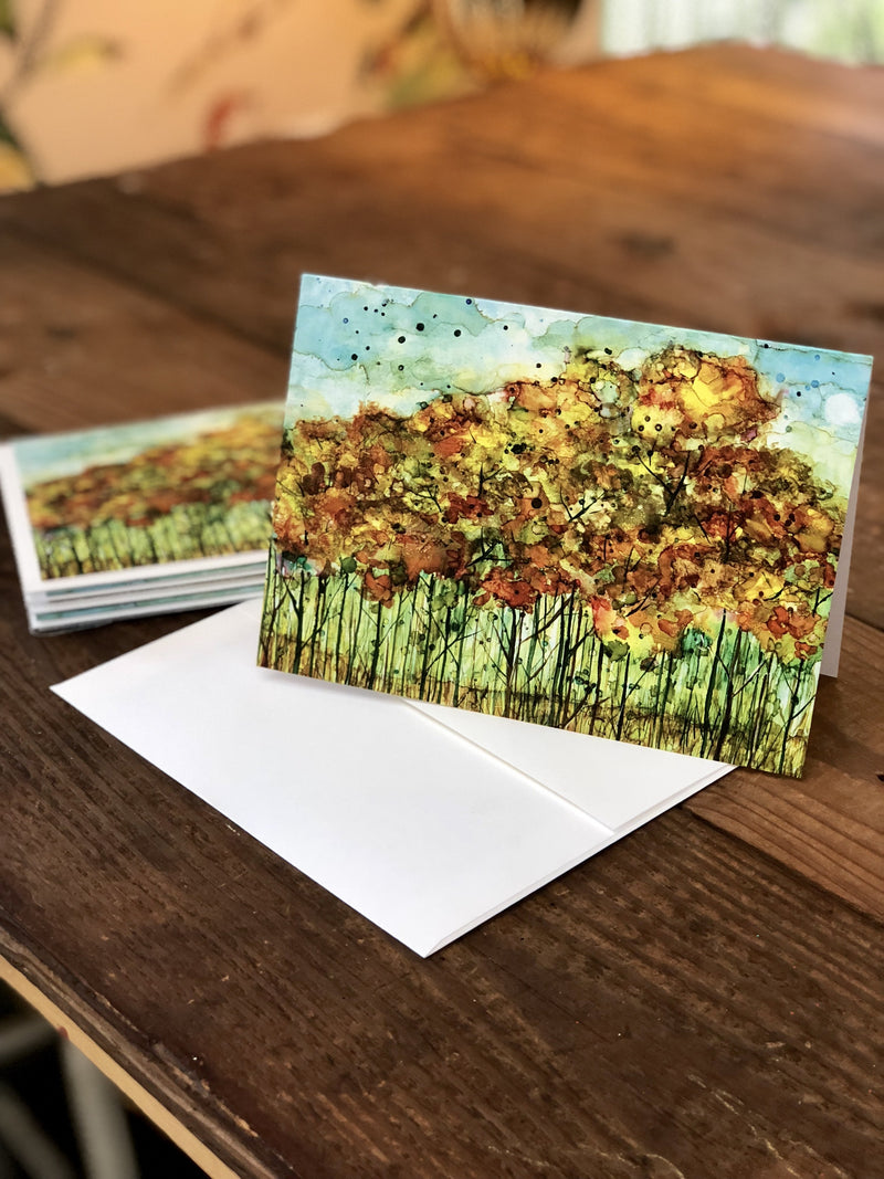 Autumn Forest : Greeting Card