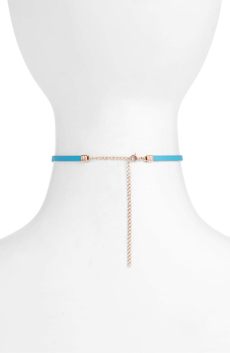 Charm Choker - Turquoise | More Colors Available