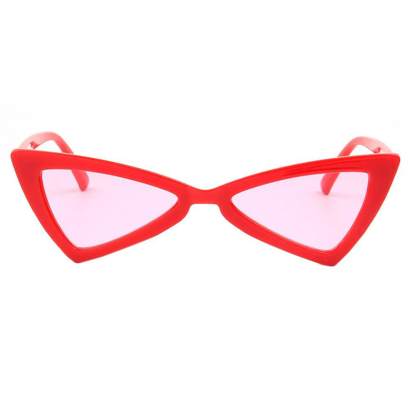 FIRENZE | S1053 - Women High Pointed Cat Eye Sunglasses