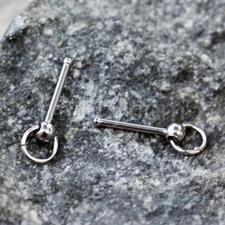 316L Stainless Steel Slave Ring Stud Nose Ring