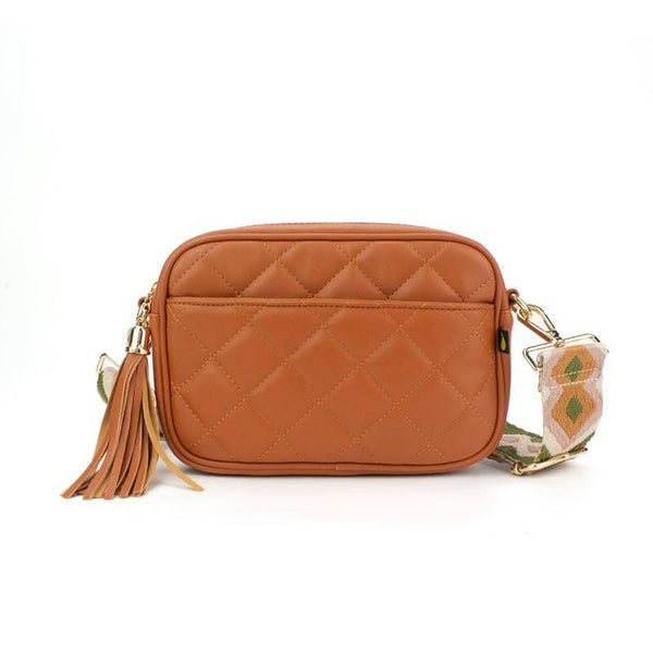 Quilted Courtney Crossbody | Choose Your Strap