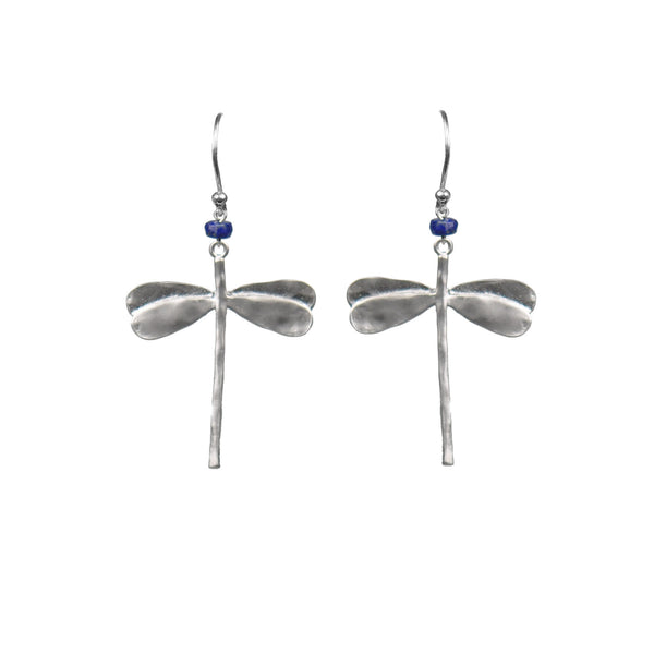 Dragonfly Lapis Lazuli Earrings