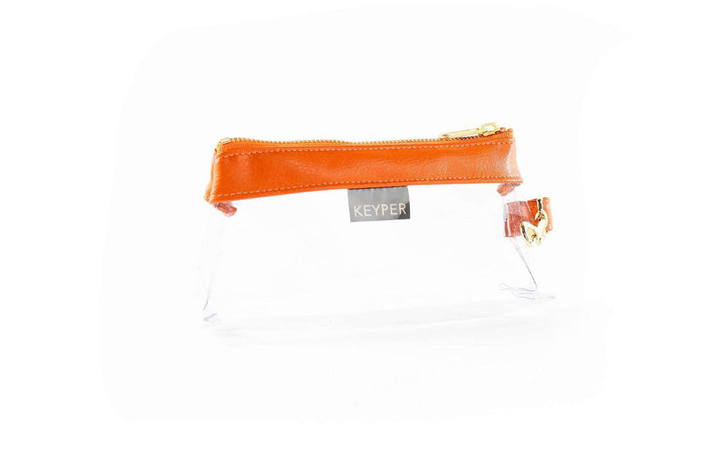 Persimmon CLEAR IT BAG • Pouch - Signature Trim