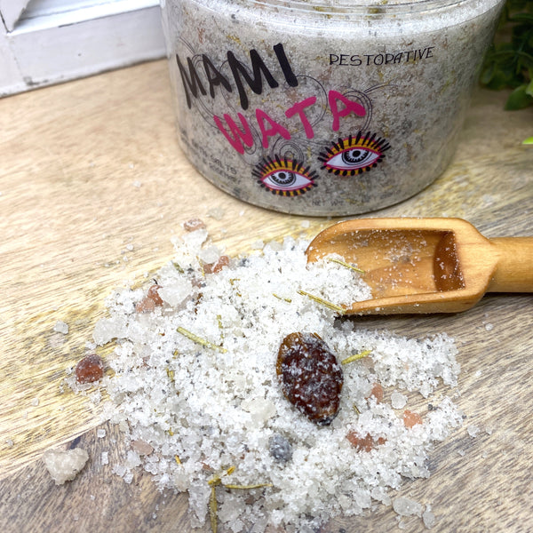 Mami Wata, Ritual Bath Salts With Rosehips & Rosemary, 10 Oz