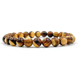 Union - Dual Brown Sandalwood Mala Beaded Bracelet